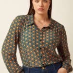 King Louie Carina Blouse Duper Mesh Multi Color - La Vie en Rose Damesmode