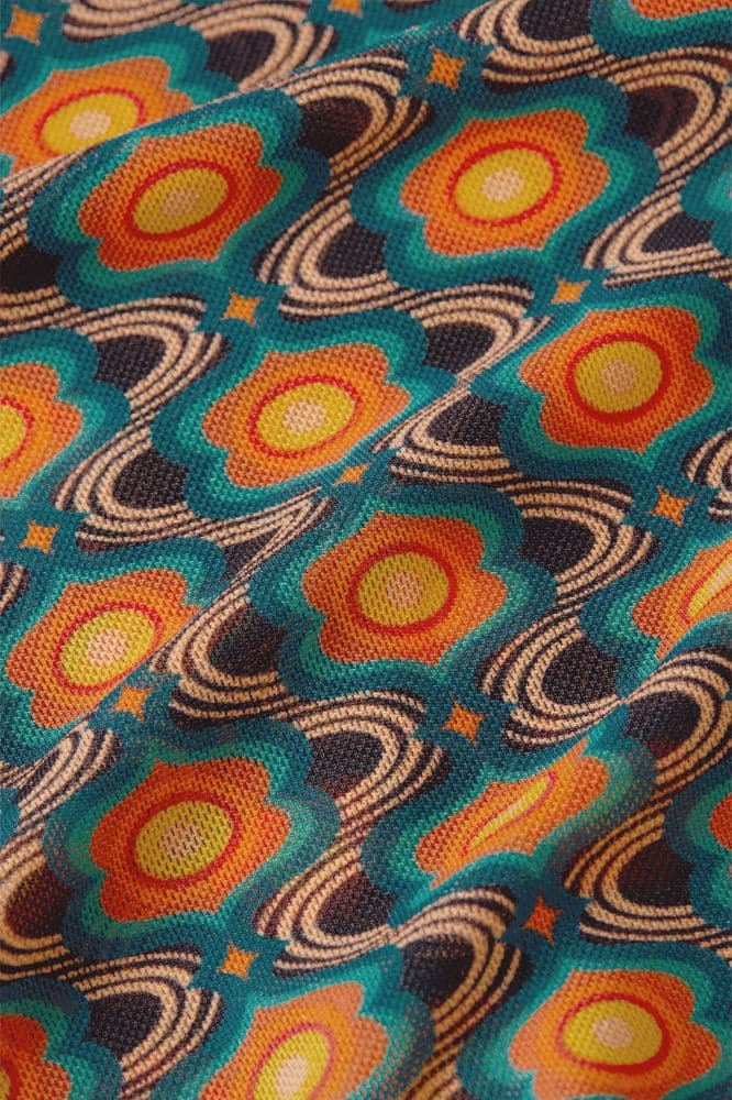 King Louie Carina Blouse Duper Mesh Multi Color - La Vie en Rose Damesmode