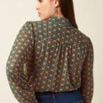 King Louie Carina Blouse Duper Mesh Multi Color - La Vie en Rose Damesmode