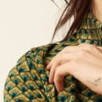 King Louie Carina Blouse Frio Spruced Green - La Vie en Rose Damesmode (1)