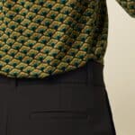 King Louie Carina Blouse Frio Spruced Green - La Vie en Rose Damesmode (1)