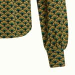 King Louie Carina Blouse Frio Spruced Green - La Vie en Rose Damesmode (1)