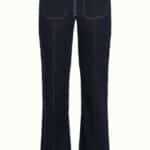 King Louie Chris Zip Pants Walker Denim GOTS Indigo Blue - La Vie en Rose Damesmode