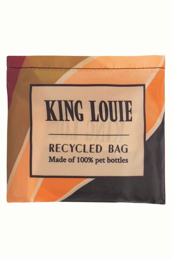King Louie Eco Bag Razzle Black - La Vie en Rose Damesmode