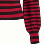 King Louie Flavia Top Berry Chili Red - La Vie en Rose Damesmode