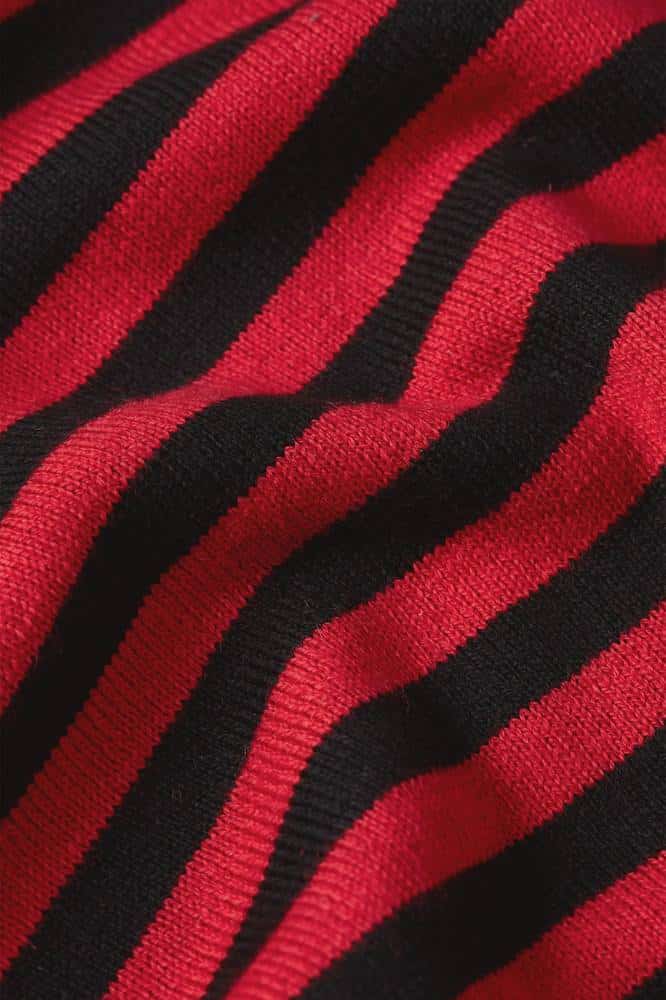 King Louie Flavia Top Berry Chili Red - La Vie en Rose Damesmode