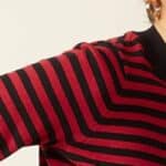 King Louie Flavia Top Berry Chili Red - La Vie en Rose Damesmode