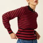 King Louie Flavia Top Berry Chili Red - La Vie en Rose Damesmode