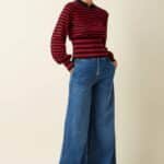 King Louie Flavia Top Berry Chili Red - La Vie en Rose Damesmode