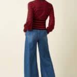 King Louie Flavia Top Berry Chili Red - La Vie en Rose Damesmode