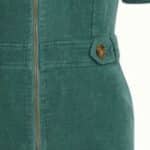 King Louie Garbo Zip Jumpsuit Corduroy Matcha Green - La Vie en Rose Damesmode