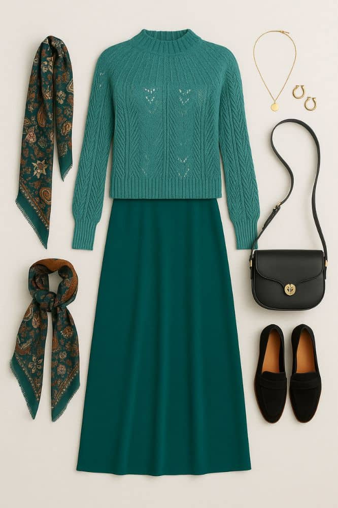 King Louie Joanie Raglan Top Orcia Smoke Green - La Vie en Rose Damesmode