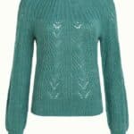 King Louie Joanie Raglan Top Orcia Smoke Green - La Vie en Rose Damesmode