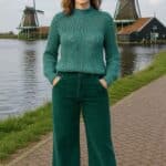 King Louie Joanie Raglan Top Orcia Smoke Green - La Vie en Rose Damesmode