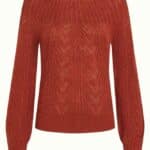 King Louie Joanie Raglan Top Orcia Spicy Brown - La Vie en Rose Damesmode