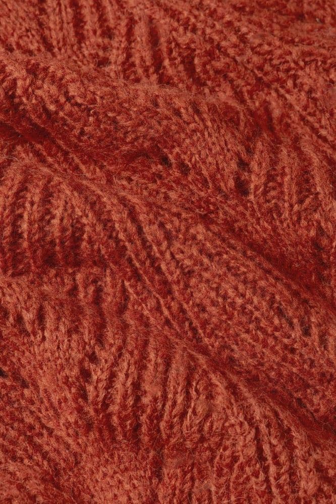 King Louie Joanie Raglan Top Orcia Spicy Brown - La Vie en Rose Damesmode