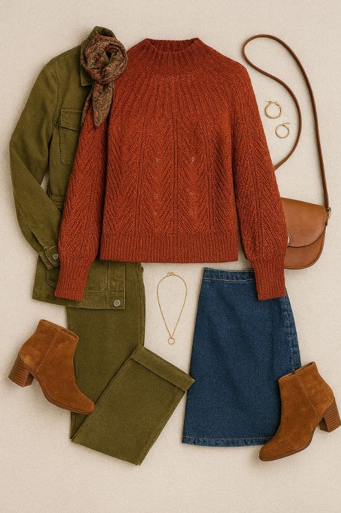 King Louie Joanie Raglan Top Orcia Spicy Brown - La Vie en Rose Damesmode