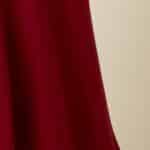 King Louie Juno Midi Skirt Milano Crepe Cabernet Red - La Vie en Rose Damesmode