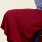 King Louie Juno Midi Skirt Milano Crepe Cabernet Red - La Vie en Rose Damesmode