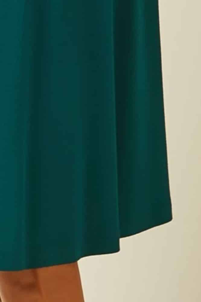 King Louie Juno Midi Skirt Milano Crepe Spruced Green - La Vie en Rose Damesmode