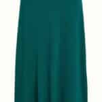 King Louie Juno Midi Skirt Milano Crepe Spruced Green - La Vie en Rose Damesmode