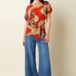 King Louie Kali Top Ember Spicy Orange (1)