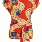 King Louie Kali Top Ember Spicy Orange (1)