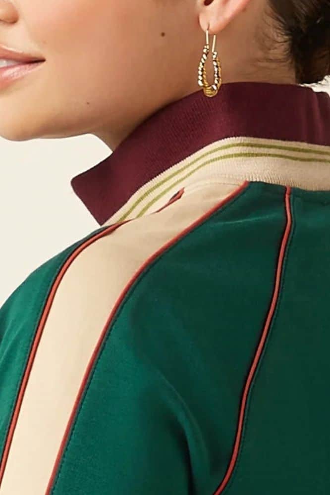 King Louie Lila Coljack Daytona Sweat Botanical Green - La Vie en Rose Damesmode