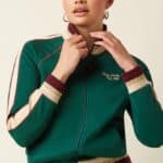 King Louie Lila Coljack Daytona Sweat Botanical Green - La Vie en Rose Damesmode