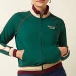 King Louie Lila Coljack Daytona Sweat Botanical Green - La Vie en Rose Damesmode