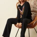 King Louie Livia Pants Marple Black - La Vie en Rose Damesmode