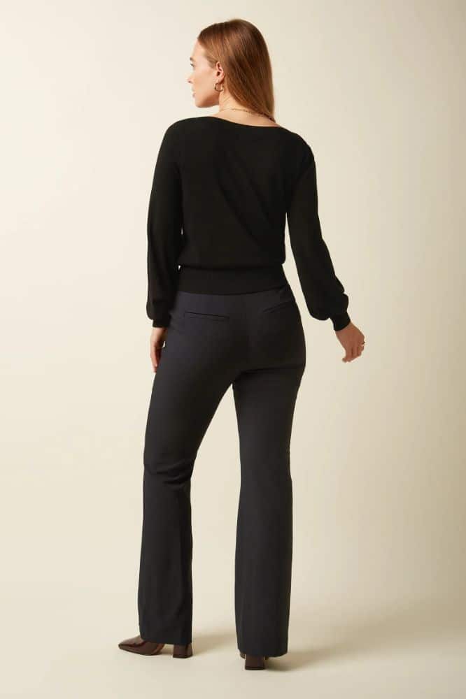King Louie Livia Pants Marple Black - La Vie en Rose Damesmode