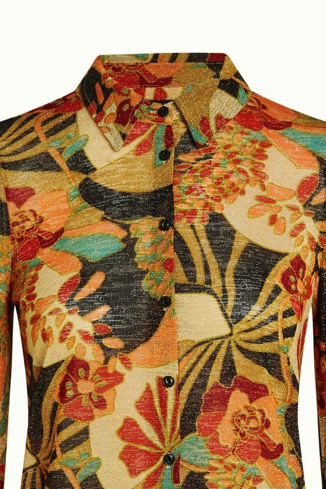 King Louie Maisie Blouse Dazz - La Vie en Rose Damesmode