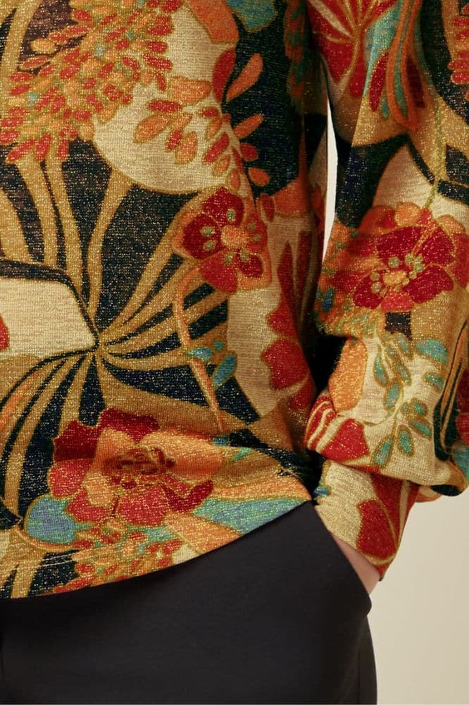 King Louie Maisie Blouse Dazz - La Vie en Rose Damesmode