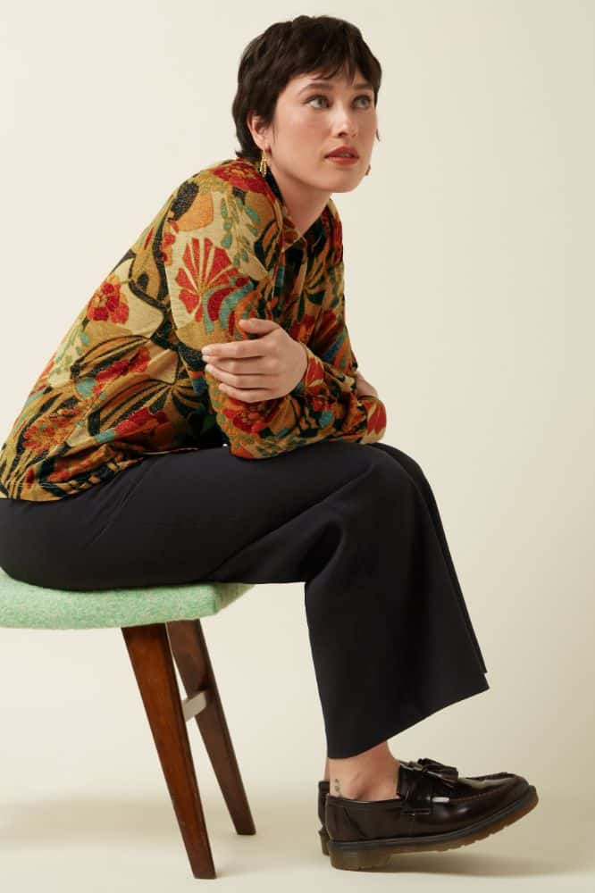 King Louie Maisie Blouse Dazz - La Vie en Rose Damesmode