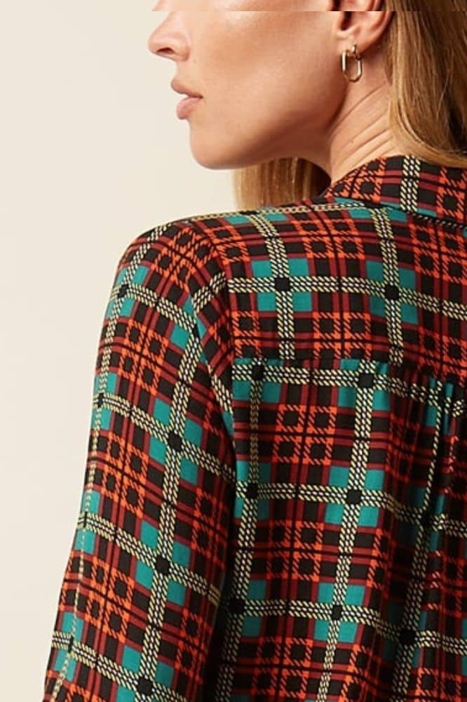 King Louie Maisie Blouse Duna - La Vie en Rose Damesmode