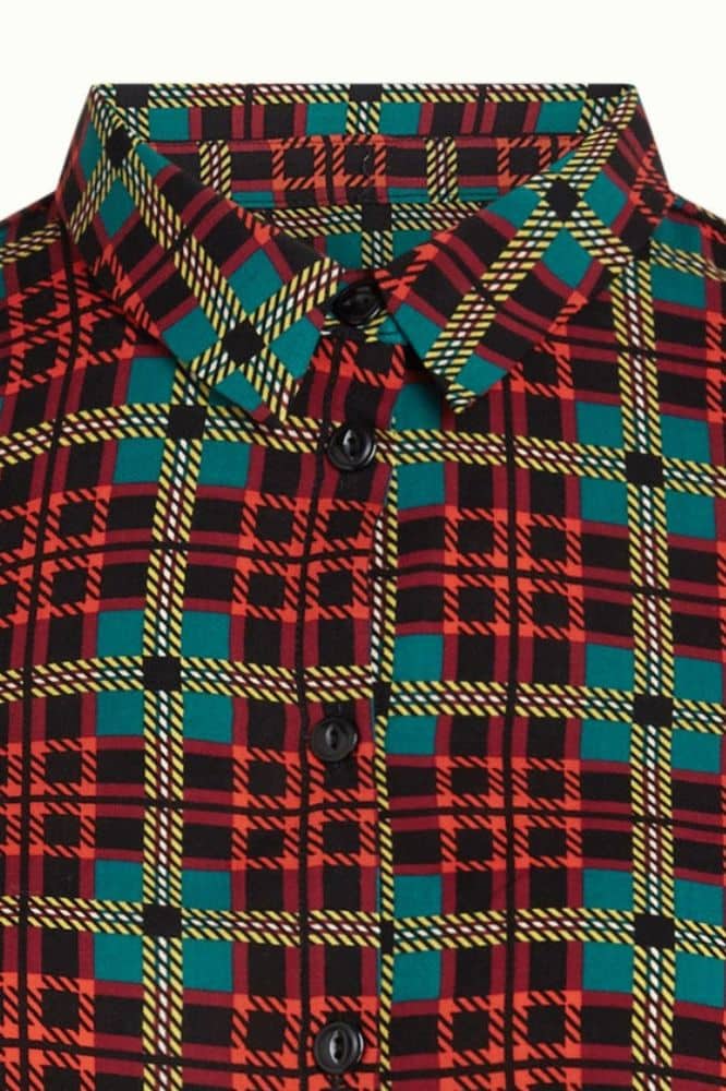 King Louie Maisie Blouse Duna - La Vie en Rose Damesmode