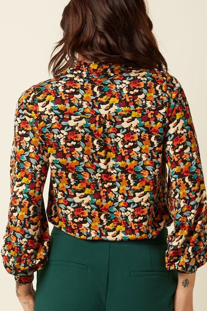 King Louie Maisie Blouse Mauve - La Vie en Rose Damesmode