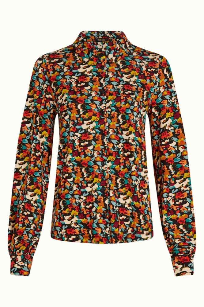 King Louie Maisie Blouse Mauve - La Vie en Rose Damesmode