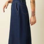 King Louie Marie Skirt Onyx Denim - La Vie en Rose Damesmode (1)