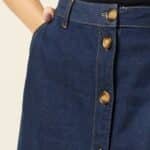 King Louie Marie Skirt Onyx Denim - La Vie en Rose Damesmode (1)