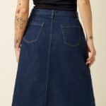 King Louie Marie Skirt Onyx Denim - La Vie en Rose Damesmode (1)