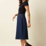 King Louie Marie Skirt Onyx Denim - La Vie en Rose Damesmode (1)