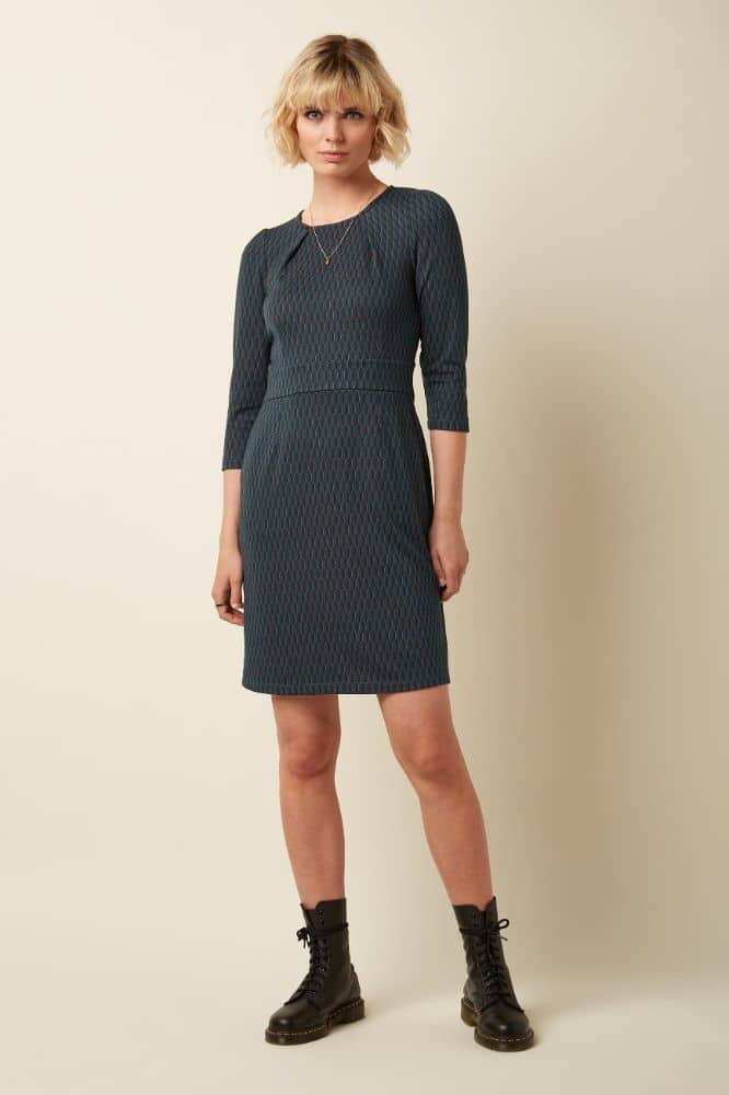 King Louie Mona Dress Spring - La Vie en Rose Damesmode