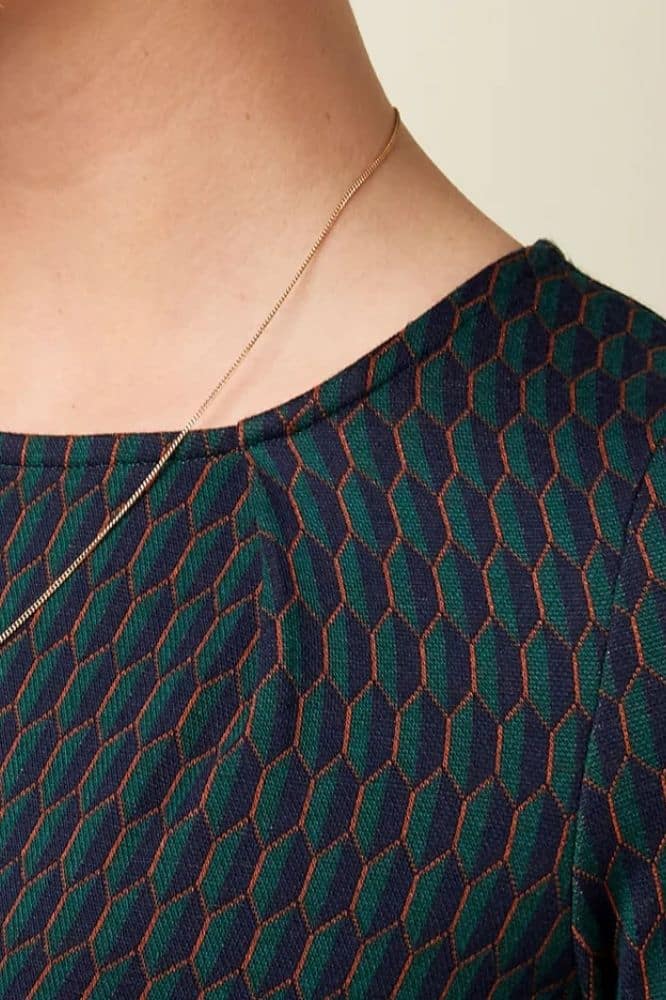 King Louie Mona Dress Spring - La Vie en Rose Damesmode