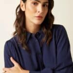 King Louie Peaky Cap Caroll Check Golden Brown - La Vie en Rose Damesmode