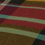 King Louie Peaky Cap Caroll Check Golden Brown - La Vie en Rose Damesmode