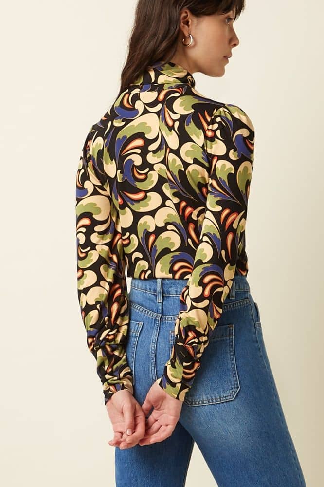 King Louie Ricky Top Rumble Black - La Vie en Rose Damesmode