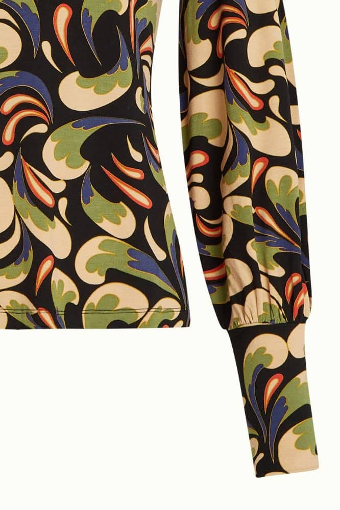 King Louie Ricky Top Rumble Black - La Vie en Rose Damesmode