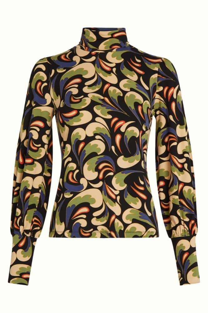 King Louie Ricky Top Rumble Black - La Vie en Rose Damesmode